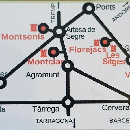 Cal Roger Monsonis Montsonis Exterior foto